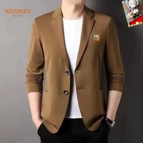 Wholesale Hermes Jackets Long Sleeved For Men #1465251 $52.00 USD, Wholesale Quality Replica Hermes Jackets