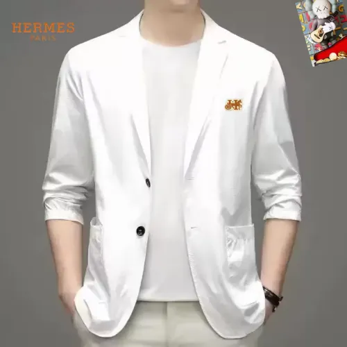Wholesale Hermes Jackets Long Sleeved For Men #1465255 $52.00 USD, Wholesale Quality Replica Hermes Jackets