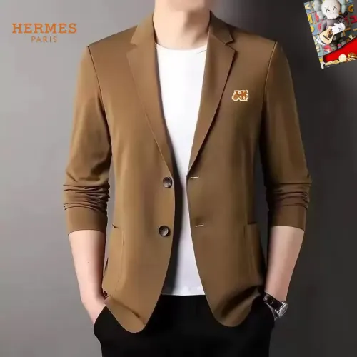 Wholesale Hermes Jackets Long Sleeved For Men #1465257 $52.00 USD, Wholesale Quality Replica Hermes Jackets