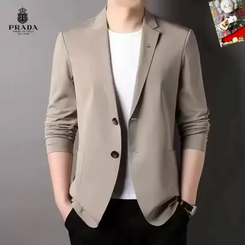 Wholesale Prada Jackets Long Sleeved For Men #1465262 $52.00 USD, Wholesale Quality Replica Prada Jackets