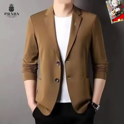 Wholesale Prada Jackets Long Sleeved For Men #1465263 $52.00 USD, Wholesale Quality Replica Prada Jackets