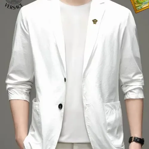 Wholesale Versace Jackets Long Sleeved For Men #1465313 $52.00 USD, Wholesale Quality Replica Versace Jackets