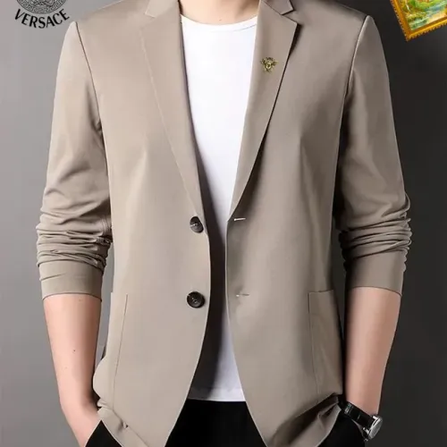 Wholesale Versace Jackets Long Sleeved For Men #1465314 $52.00 USD, Wholesale Quality Replica Versace Jackets