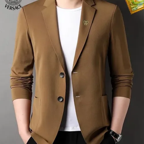 Wholesale Versace Jackets Long Sleeved For Men #1465315 $52.00 USD, Wholesale Quality Replica Versace Jackets