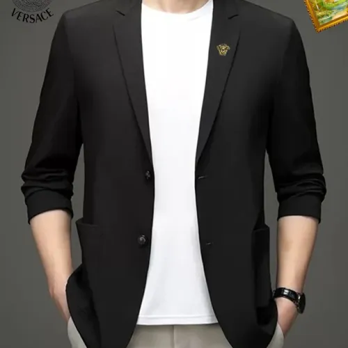 Wholesale Versace Jackets Long Sleeved For Men #1465319 $52.00 USD, Wholesale Quality Replica Versace Jackets