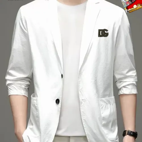 Wholesale Dolce &amp; Gabbana D&amp;G Jackets Long Sleeved For Men #1465320 $52.00 USD, Wholesale Quality Replica Dolce &amp; Gabbana D&amp;G Jackets