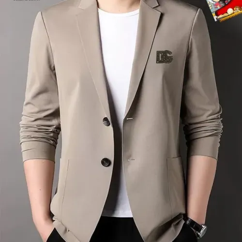 Wholesale Dolce &amp; Gabbana D&amp;G Jackets Long Sleeved For Men #1465321 $52.00 USD, Wholesale Quality Replica Dolce &amp; Gabbana D&amp;G Jackets