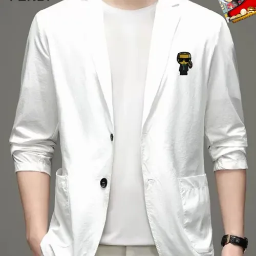 Wholesale Fendi Jackets Long Sleeved For Men #1465327 $52.00 USD, Wholesale Quality Replica Fendi Jackets