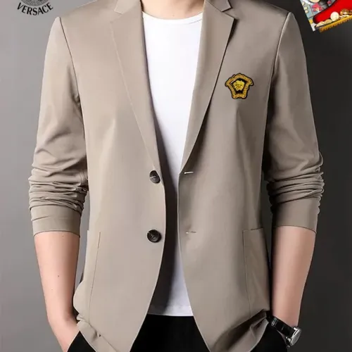 Wholesale Versace Jackets Long Sleeved For Men #1465363 $52.00 USD, Wholesale Quality Replica Versace Jackets
