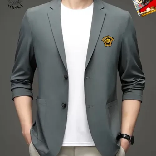 Wholesale Versace Jackets Long Sleeved For Men #1465367 $52.00 USD, Wholesale Quality Replica Versace Jackets