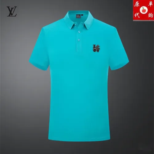 Wholesale Louis Vuitton LV T-Shirts Short Sleeved For Men #1465394 $29.00 USD, Wholesale Quality Replica Louis Vuitton LV T-Shirts