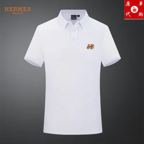 Wholesale Hermes T-Shirts Short Sleeved For Men #1465399 $29.00 USD, Wholesale Quality Replica Hermes T-Shirts