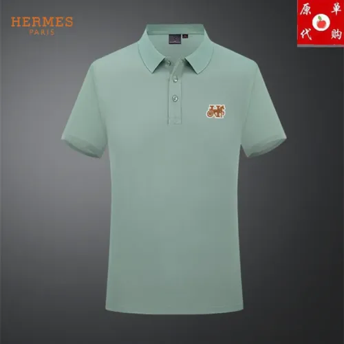Wholesale Hermes T-Shirts Short Sleeved For Men #1465405 $29.00 USD, Wholesale Quality Replica Hermes T-Shirts