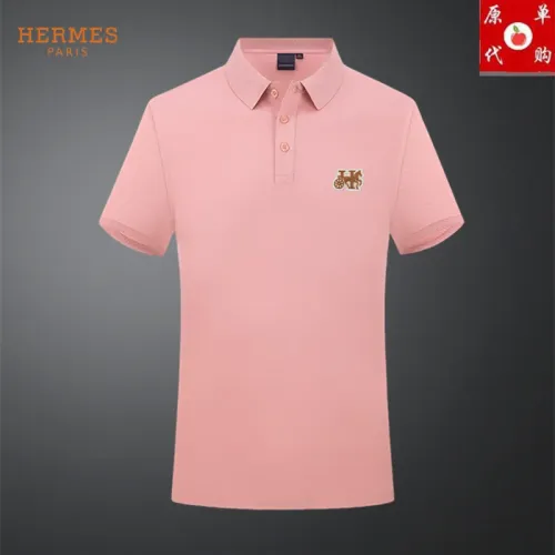 Wholesale Hermes T-Shirts Short Sleeved For Men #1465407 $29.00 USD, Wholesale Quality Replica Hermes T-Shirts