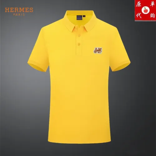 Wholesale Hermes T-Shirts Short Sleeved For Men #1465408 $29.00 USD, Wholesale Quality Replica Hermes T-Shirts