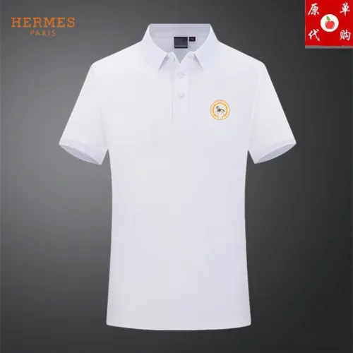 Wholesale Hermes T-Shirts Short Sleeved For Men #1465468 $29.00 USD, Wholesale Quality Replica Hermes T-Shirts