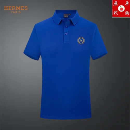 Wholesale Hermes T-Shirts Short Sleeved For Men #1465471 $29.00 USD, Wholesale Quality Replica Hermes T-Shirts