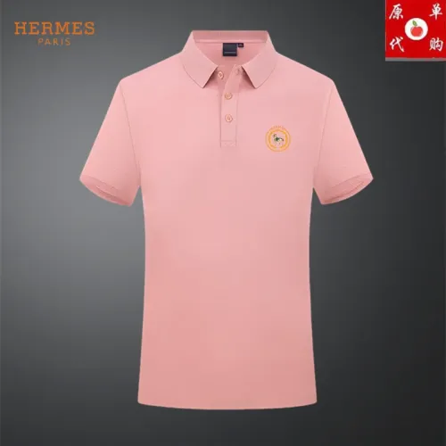 Wholesale Hermes T-Shirts Short Sleeved For Men #1465476 $29.00 USD, Wholesale Quality Replica Hermes T-Shirts