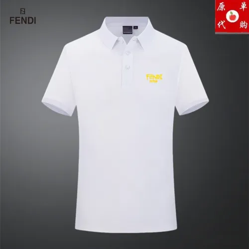 Wholesale Fendi T-Shirts Short Sleeved For Men #1465478 $29.00 USD, Wholesale Quality Replica Fendi T-Shirts