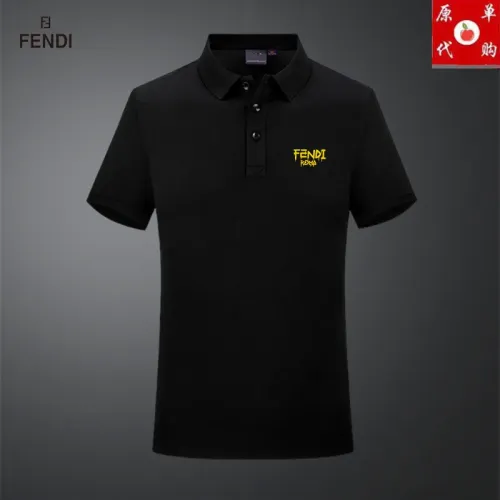 Wholesale Fendi T-Shirts Short Sleeved For Men #1465479 $29.00 USD, Wholesale Quality Replica Fendi T-Shirts