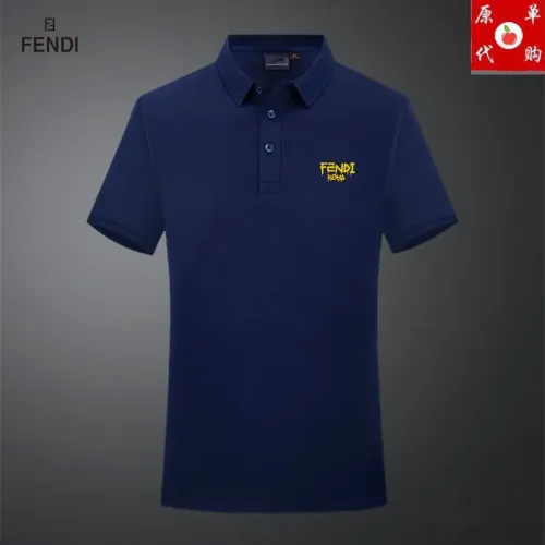 Wholesale Fendi T-Shirts Short Sleeved For Men #1465480 $29.00 USD, Wholesale Quality Replica Fendi T-Shirts