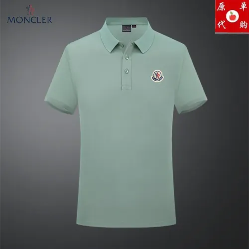 Wholesale Moncler T-Shirts Short Sleeved For Men #1465503 $29.00 USD, Wholesale Quality Replica Moncler T-Shirts