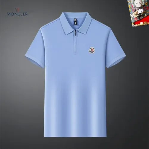 Wholesale Moncler T-Shirts Short Sleeved For Men #1465555 $34.00 USD, Wholesale Quality Replica Moncler T-Shirts