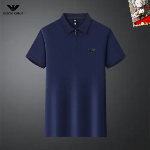 Wholesale Armani T-Shirts Short Sleeved For Men #1465562 $34.00 USD, Wholesale Quality Replica Armani T-Shirts