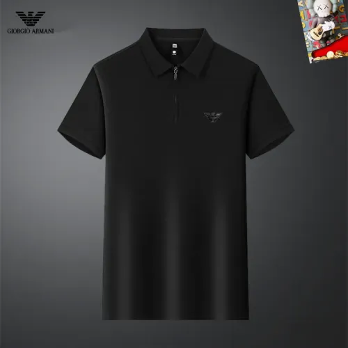 Wholesale Armani T-Shirts Short Sleeved For Men #1465563 $34.00 USD, Wholesale Quality Replica Armani T-Shirts