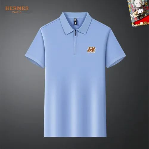 Wholesale Hermes T-Shirts Short Sleeved For Men #1465590 $34.00 USD, Wholesale Quality Replica Hermes T-Shirts