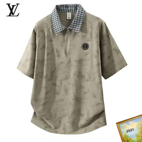 Wholesale Louis Vuitton LV T-Shirts Short Sleeved For Men #1465664 $38.00 USD, Wholesale Quality Replica Louis Vuitton LV T-Shirts