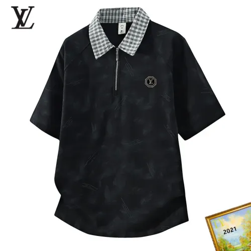 Wholesale Louis Vuitton LV T-Shirts Short Sleeved For Men #1465666 $38.00 USD, Wholesale Quality Replica Louis Vuitton LV T-Shirts