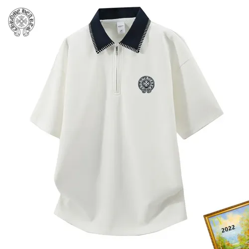 Wholesale Chrome Hearts T-Shirts Short Sleeved For Men #1465667 $38.00 USD, Wholesale Quality Replica Chrome Hearts T-Shirts
