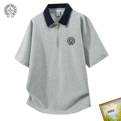 Wholesale Chrome Hearts T-Shirts Short Sleeved For Men #1465668 $38.00 USD, Wholesale Quality Replica Chrome Hearts T-Shirts