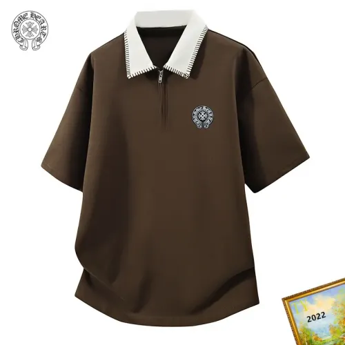 Wholesale Chrome Hearts T-Shirts Short Sleeved For Men #1465669 $38.00 USD, Wholesale Quality Replica Chrome Hearts T-Shirts