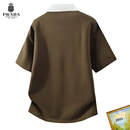 Replica Prada T-Shirts Short Sleeved For Men #1465673 $38.00 USD for Wholesale