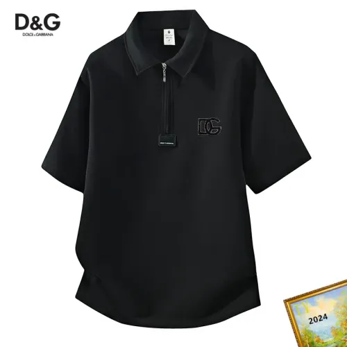 Wholesale Dolce &amp; Gabbana D&amp;G T-Shirts Short Sleeved For Men #1465678 $38.00 USD, Wholesale Quality Replica Dolce &amp; Gabbana D&amp;G T-Shirts