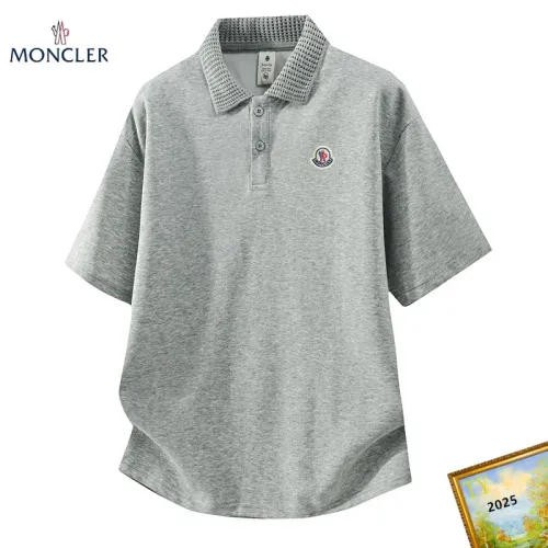 Wholesale Moncler T-Shirts Short Sleeved For Men #1465680 $38.00 USD, Wholesale Quality Replica Moncler T-Shirts
