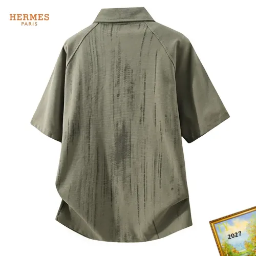 Replica Hermes T-Shirts Short Sleeved For Men #1465684 $38.00 USD for Wholesale