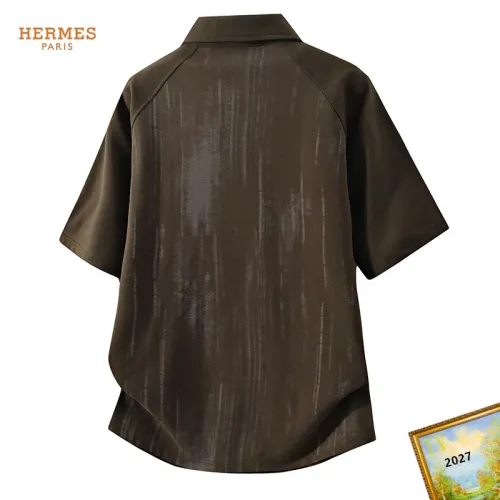 Replica Hermes T-Shirts Short Sleeved For Men #1465685 $38.00 USD for Wholesale