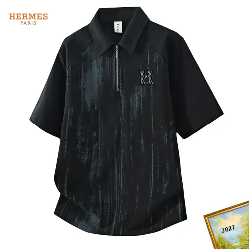 Wholesale Hermes T-Shirts Short Sleeved For Men #1465686 $38.00 USD, Wholesale Quality Replica Hermes T-Shirts