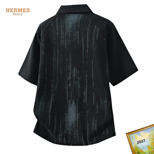 Replica Hermes T-Shirts Short Sleeved For Men #1465686 $38.00 USD for Wholesale