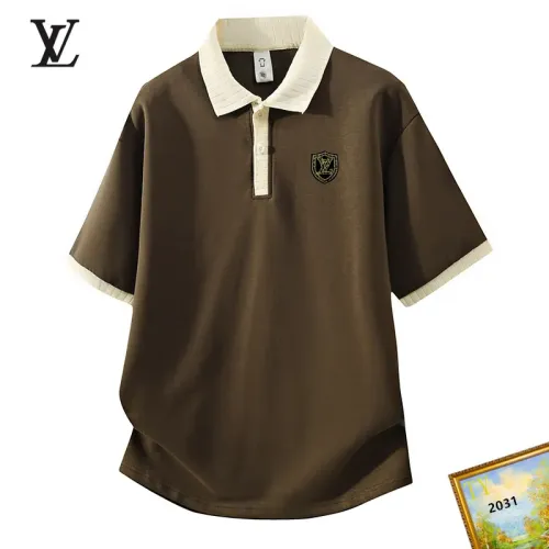 Wholesale Louis Vuitton LV T-Shirts Short Sleeved For Men #1465692 $38.00 USD, Wholesale Quality Replica Louis Vuitton LV T-Shirts