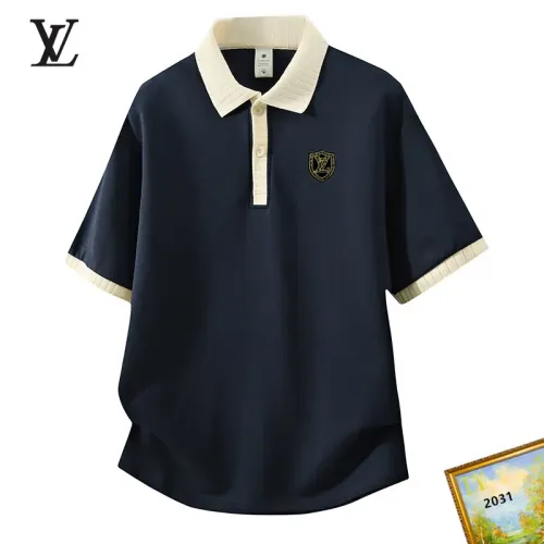 Wholesale Louis Vuitton LV T-Shirts Short Sleeved For Men #1465693 $38.00 USD, Wholesale Quality Replica Louis Vuitton LV T-Shirts
