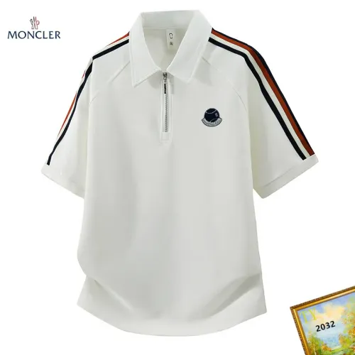 Wholesale Moncler T-Shirts Short Sleeved For Men #1465695 $38.00 USD, Wholesale Quality Replica Moncler T-Shirts