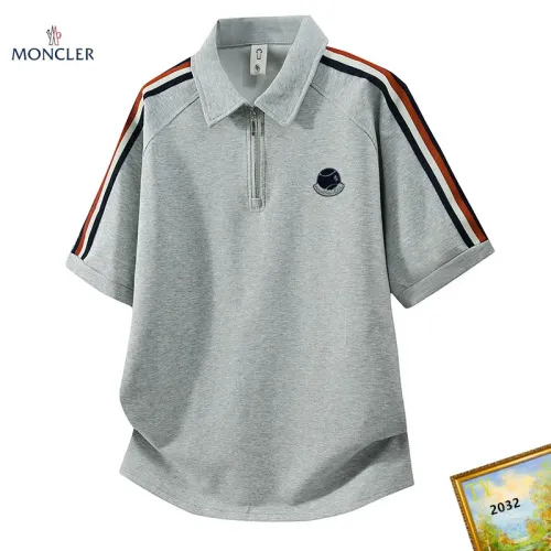 Wholesale Moncler T-Shirts Short Sleeved For Men #1465696 $38.00 USD, Wholesale Quality Replica Moncler T-Shirts