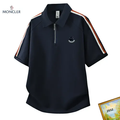 Wholesale Moncler T-Shirts Short Sleeved For Men #1465697 $38.00 USD, Wholesale Quality Replica Moncler T-Shirts