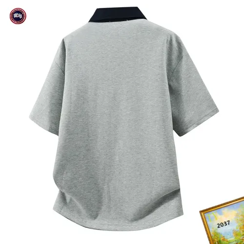 Replica Canada Goose T-Shirts Short Sleeved For Men #1465700 $38.00 USD for Wholesale