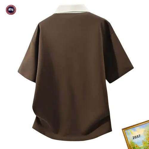 Replica Canada Goose T-Shirts Short Sleeved For Men #1465701 $38.00 USD for Wholesale