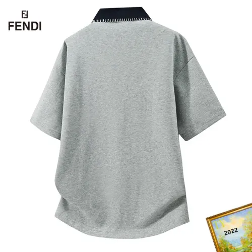 Replica Fendi T-Shirts Short Sleeved For Men #1465717 $38.00 USD for Wholesale